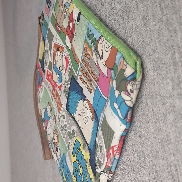Homemade Family Guy Stewie Brian Meg Peter Lois Wristlet Cosmetic Bag Pouch - Picture 5 of 5